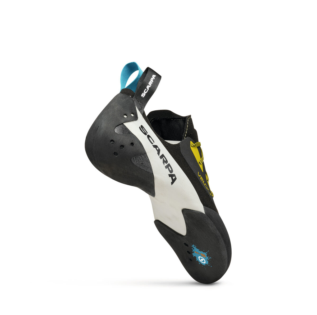 SCARPA - SCARPA ヴェローチェ ブラック/イエロー EU39 SCARPA | SCARPA Veloce L | Men's Climbing Shoe for Beginners